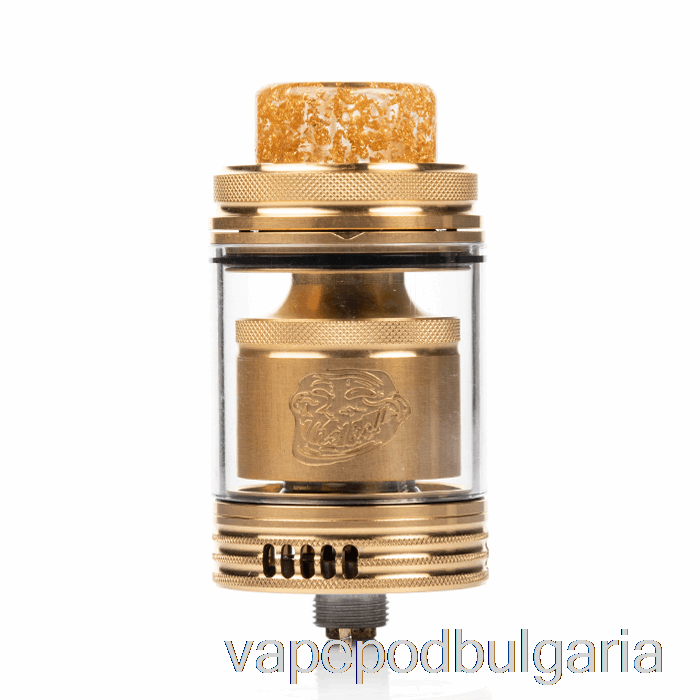 Vape 10000 Дръпки Wotofo The Troll X 24mm Rta Gold